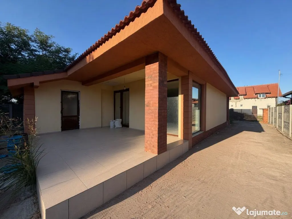 Casa individuala, 119mp utili, 500mp teren in Sanmihaiul Rom - Sanmihaiu Roman (Timis)