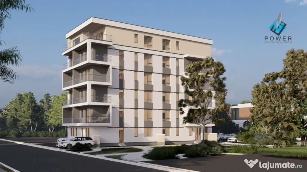 Apartament modern, 2 camere, open-space, 53 mp utili - Esso, - Giroc (Timis)