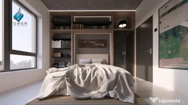 Apartament modern, 2 camere, open-space, 53 mp utili - Esso, - Giroc (Timis)
