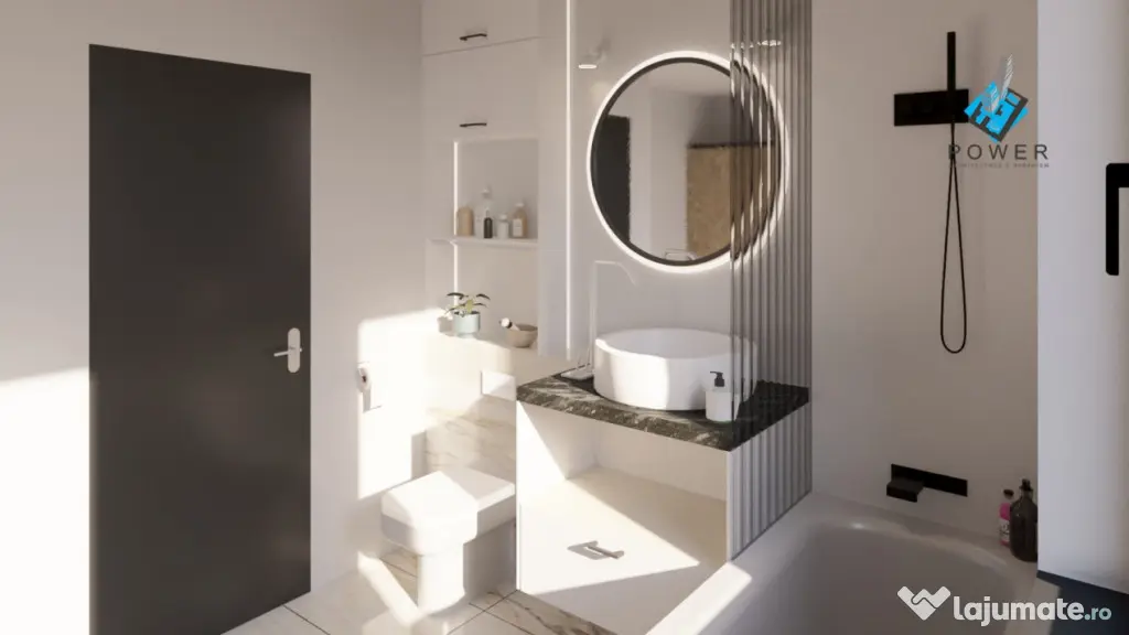 Apartament modern, 2 camere, open-space, 53 mp utili - Esso, - Giroc (Timis)