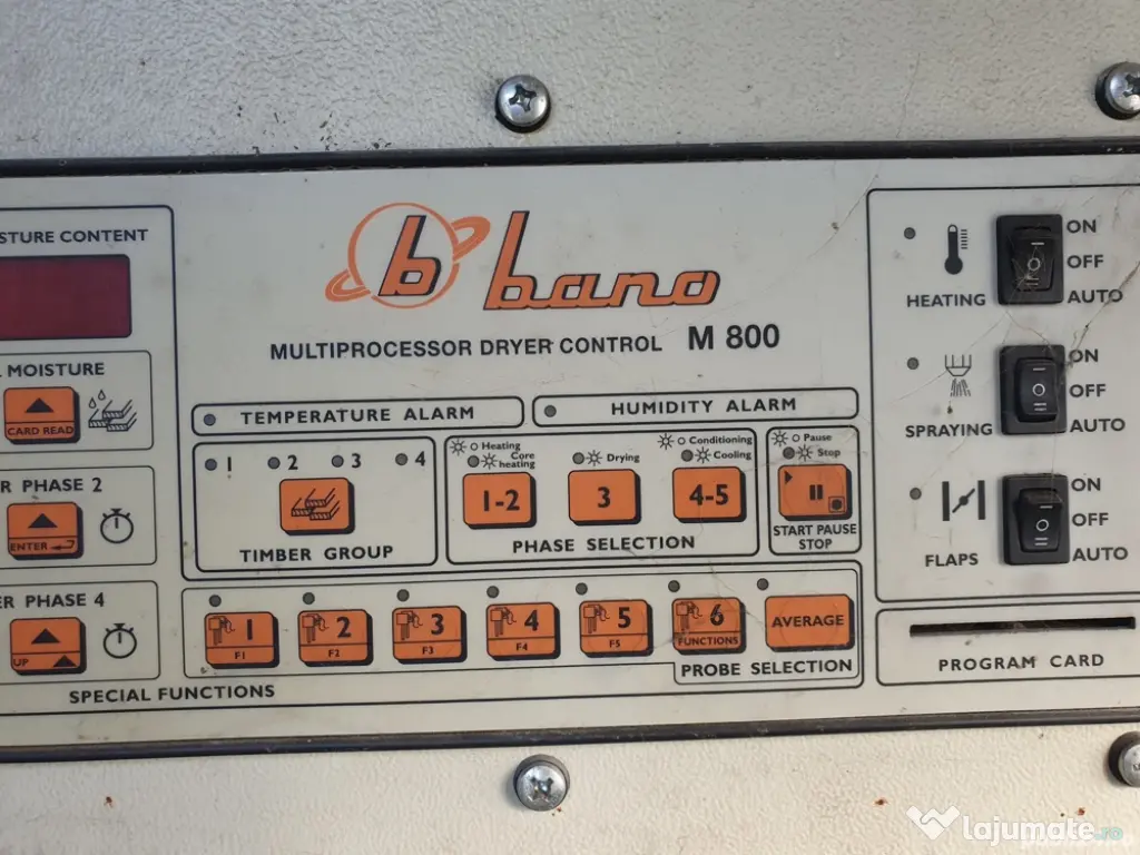 vand Uscator lemn masiv 80+80 m³ capacitate / Solid Wood Dryer 160 m³ Capacity