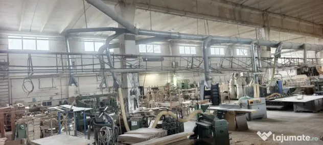 închiriez spațiu industrial 13917 m² cu 3 hale + depozite acoperite și birouri