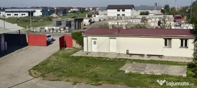 închiriez spațiu industrial 13917 m² cu 3 hale + depozite acoperite și birouri