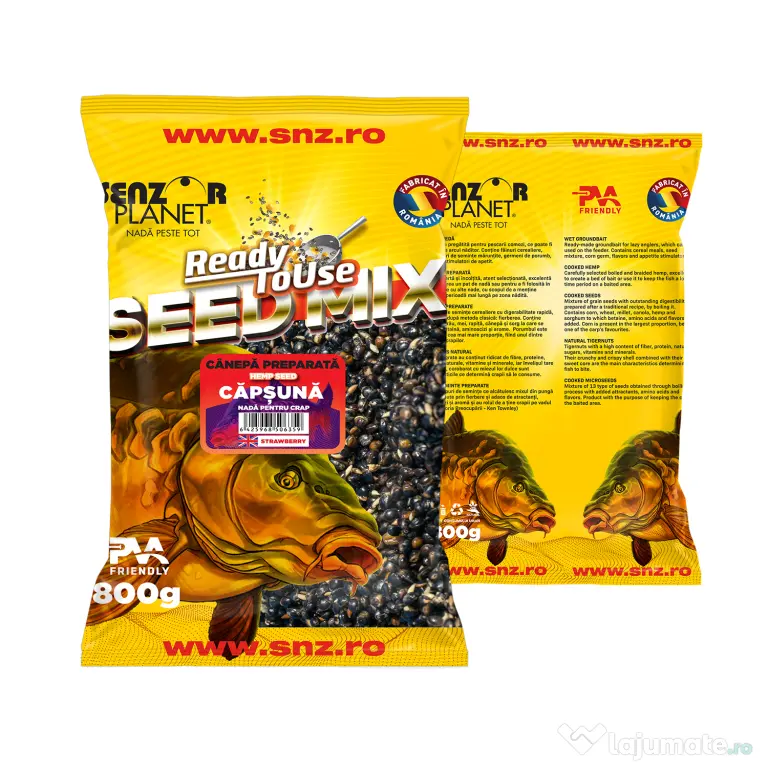 SENZOR PLANET CANEPA PREPARATA CAPSUNA 800g