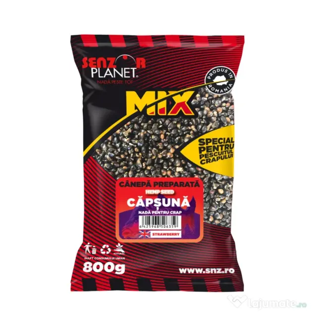 SENZOR PLANET CANEPA PREPARATA CAPSUNA 800g