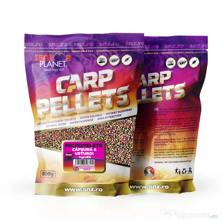 SENZOR PLANET MICROPELETE CAPSUNA & USTUROI 2mm 800g