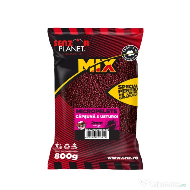 SENZOR PLANET MICROPELETE CAPSUNA & USTUROI 2mm 800g
