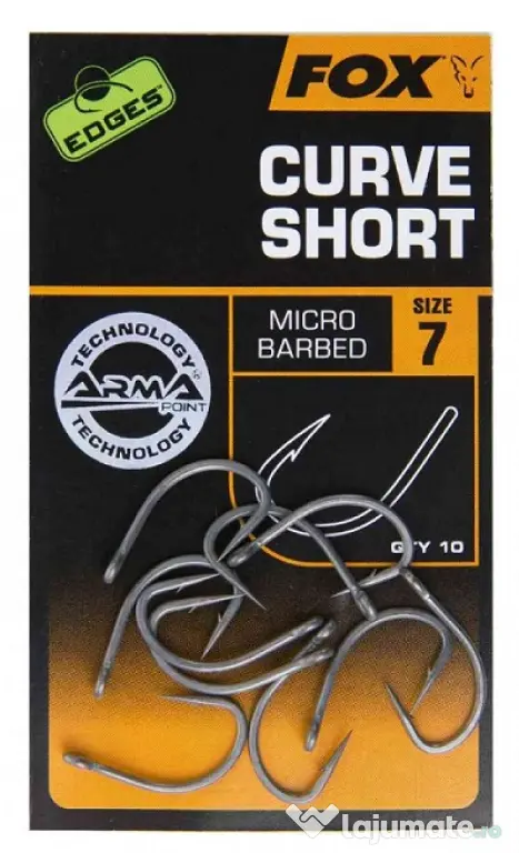 FOX CARLIGE FOX CURVE SHANK SHORT Nr 5