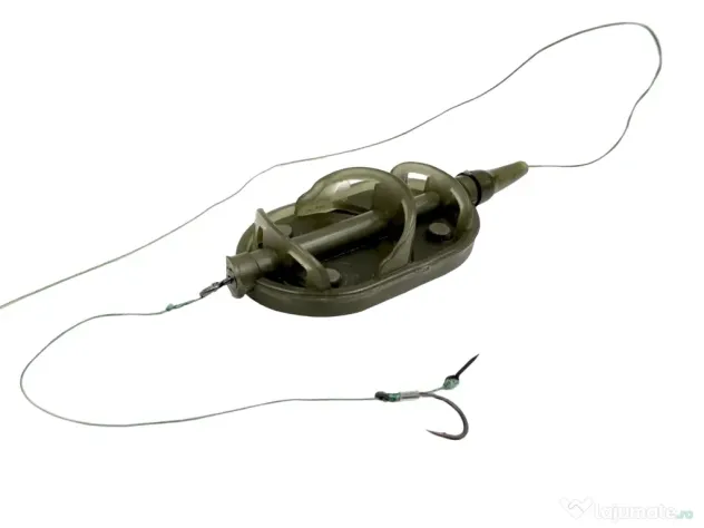 UNKNOWN MONTURA METHOD FEEDER 40g CARLIG NR 8 CU SPIN PE FIR DE PAR