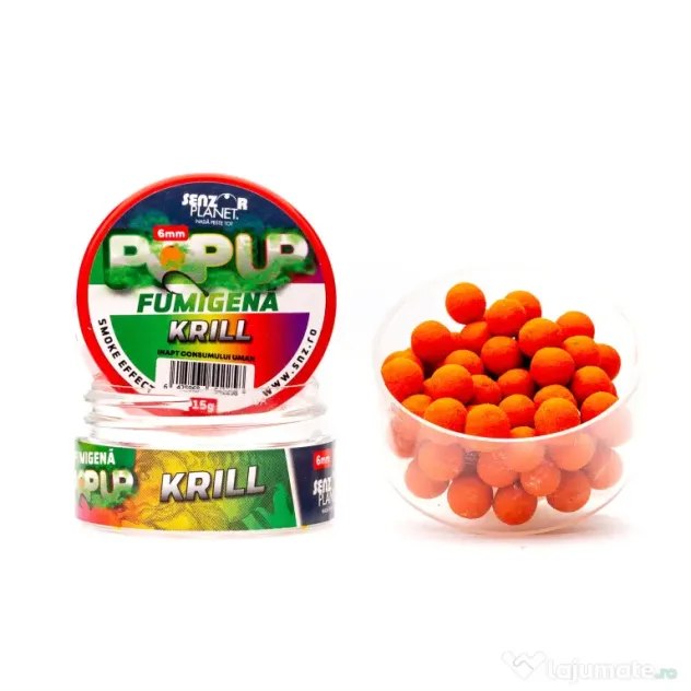 SENZOR PLANET POP-UP FUMIGENA KRILL 6mm 15g
