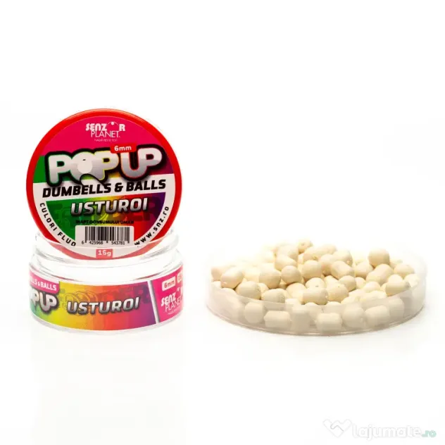 SENZOR PLANET POP-UP DUMBELLS & BALLS USTUROI 6mm 15g