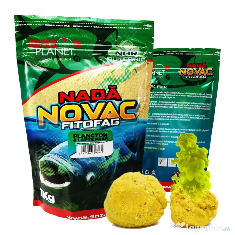 SENZOR PLANET NADA NOVAC PLANCTON & LAPTE PRAF 1kg