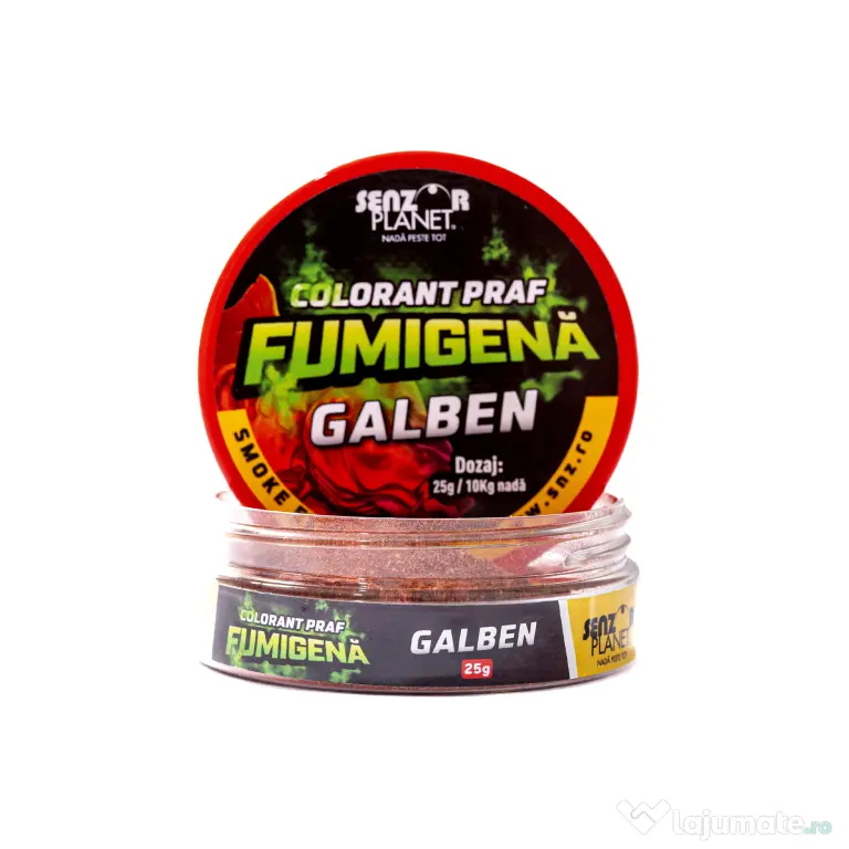 SENZOR PLANET FUMIGENA COLORANT PRAF GALBEN 25g
