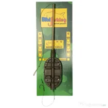 BIBI FISHING MONTURA FEEDER LONG CAST L CU SPIN SI CARLIG NR 8 30g