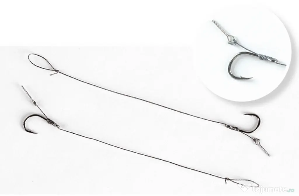 FILFISHING CARLIGE LEGATE FILEX METHOD FEEDER RIG CU FIR TEXTIL 0.12mm Nr 8