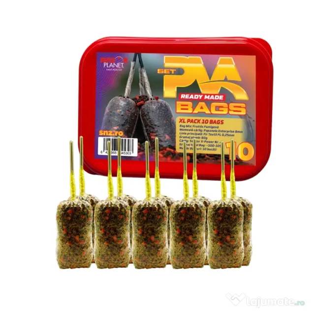 SENZOR PLANET SET PVA XL PACK 10 BAGS APA RECE