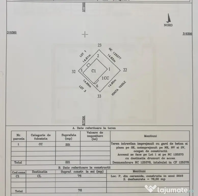 Casa parter + mansarda cu teren total 220 mp - Bragadiru!