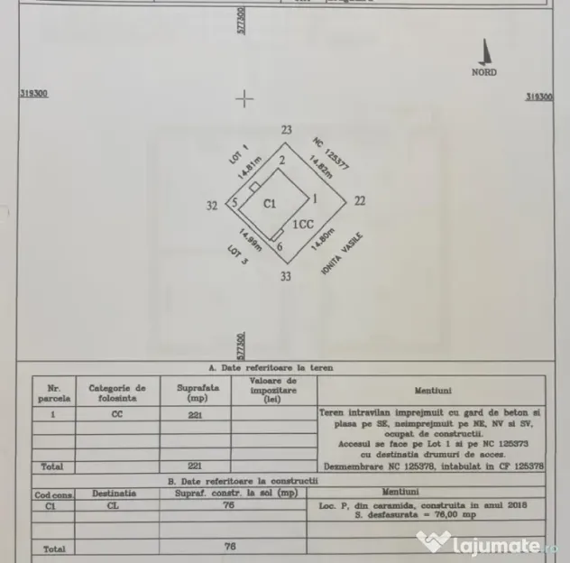 Casa parter + mansarda cu teren total 220 mp - Bragadiru!