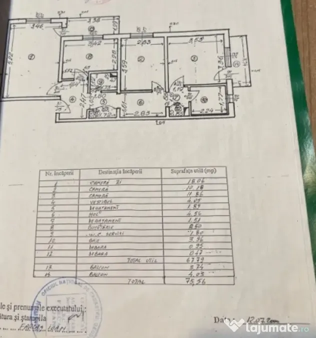 Rahoca-3 camere - 2 balcoane + 2 bai - Bucuresti (Bucuresti-Ilfov)