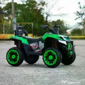 ATV electric Kinderauto SuperOffroad V2 4x45W 12V cu Roti Moi Scaun Tapitat 