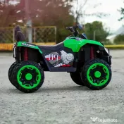ATV electric Kinderauto SuperOffroad V2 4x45W 12V cu Roti Moi Scaun Tapitat 