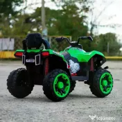 ATV electric Kinderauto SuperOffroad V2 4x45W 12V cu Roti Moi Scaun Tapitat 