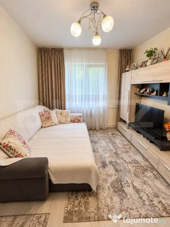 Apartament 3 camere, 45 mp, etaj 1, mobilat, în Mănăștur - Cluj-Napoca (Cluj)