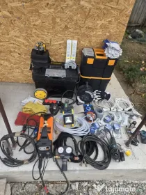 Vând aparat de sudură JASIC TIG200P PFC + set complet de scule și accesorii