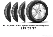 Jante cu anvelope noi , Skoda , 215/55/17