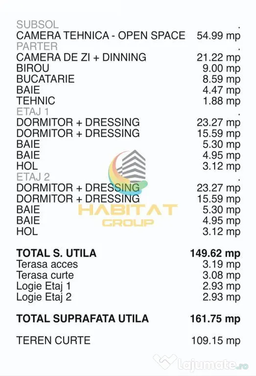 Vanzare vila S+P+2E 217 mp Brancoveanu Grand Arena - Bucuresti (Bucuresti-Ilfov)