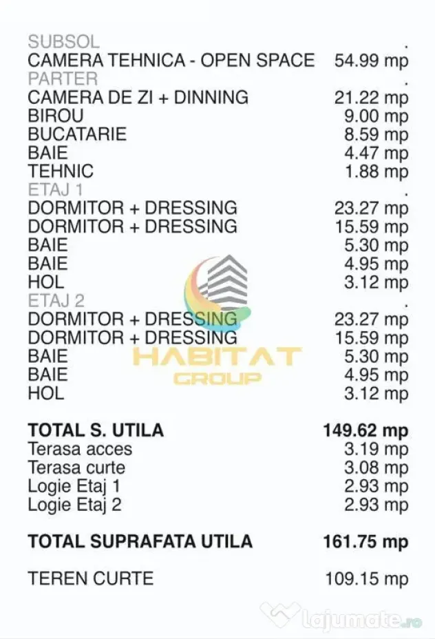 Vanzare vila S+P+2E 217 mp Brancoveanu Grand Arena - Bucuresti (Bucuresti-Ilfov)