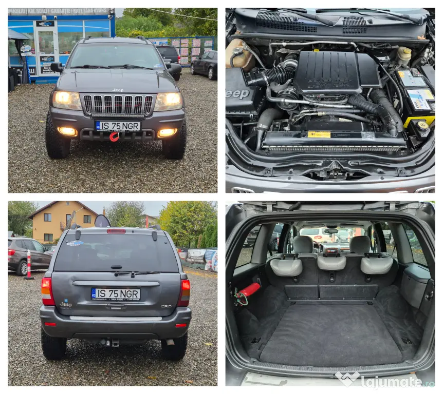 Jeep Grand Cherokee 4x4 2003 2.7 CRD 163 CP automata / RATE fara avans