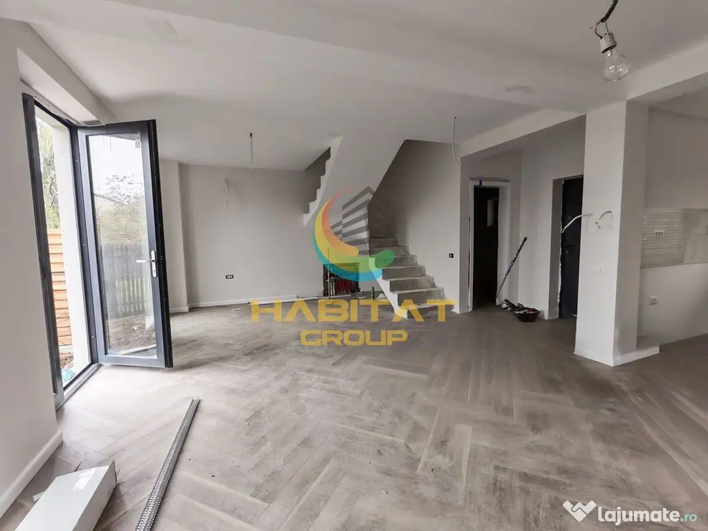 Vila individuala 5 camere+ curte si terasa- acte gata - Popesti Leordeni (Bucuresti-Ilfov)