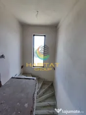 Casă cubică P+1, 142mp utili, placă beton peste etaj, 250mp teren 