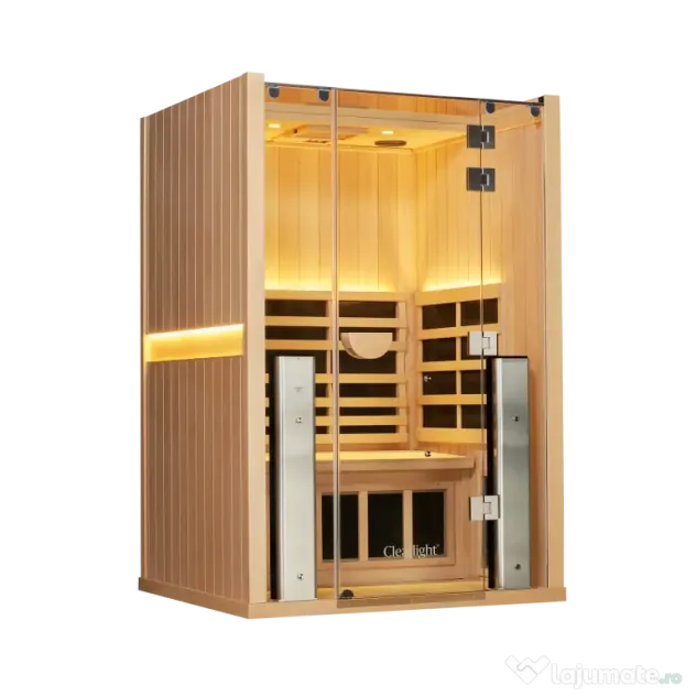 Saună cu infraroșu Clearlight Sanctuary 2, pentru 2 persoane, nouă