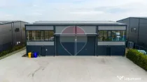 Hala noua impartita in 2 Cristian - Brasov - Suprafata betonata 800 mp