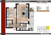 Finalizat - Apartament 2 Camere Bloc Nou Metrou Berceni 