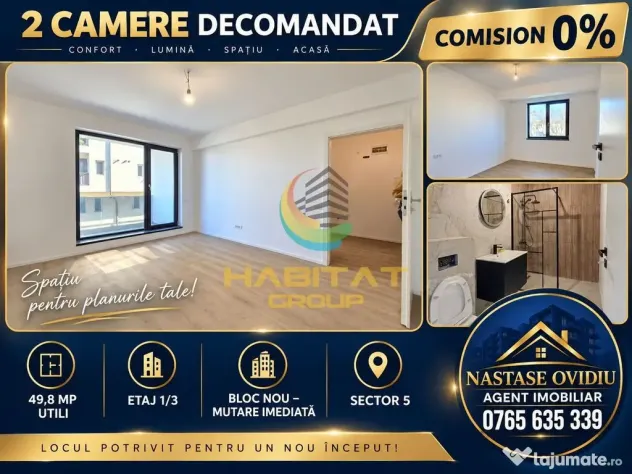 Apartament 2 Camere Comision 0% Piata Ferentari! - Bucuresti (Bucuresti-Ilfov)