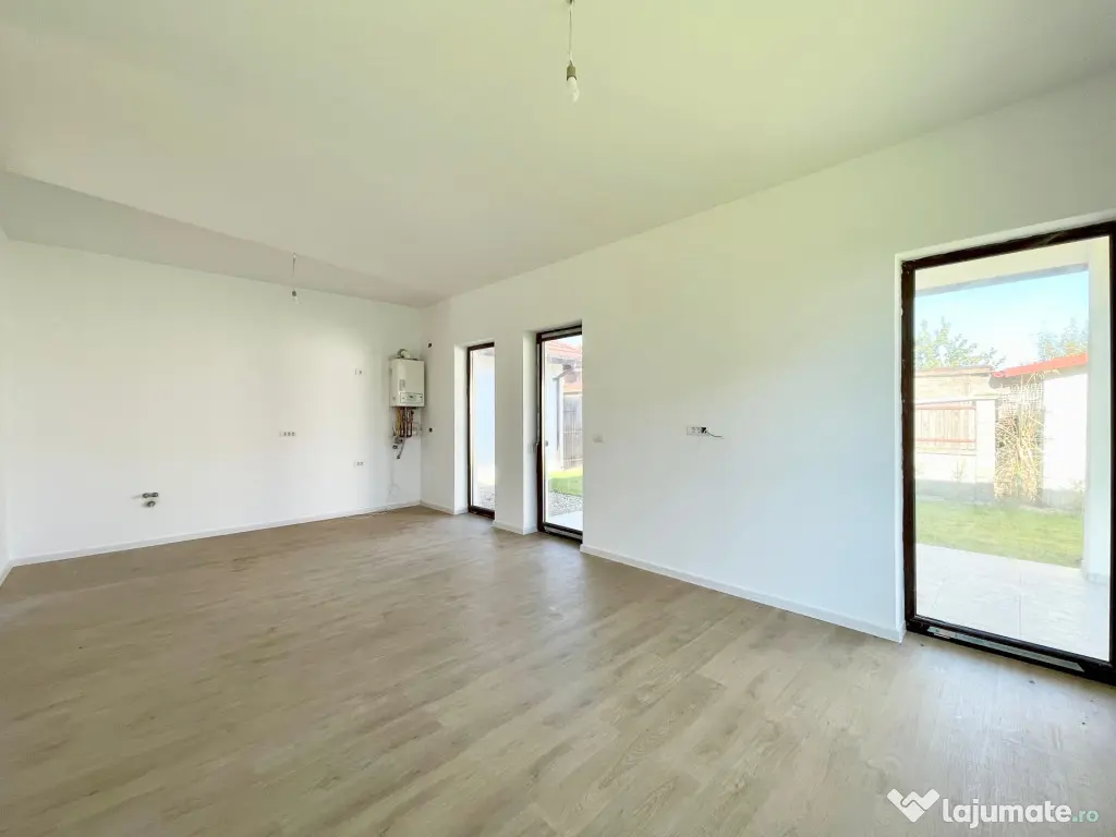 Duplex cu 4 camere pe parter, teren 515mp - Mosnita Noua - Mosnita Noua (Timis)