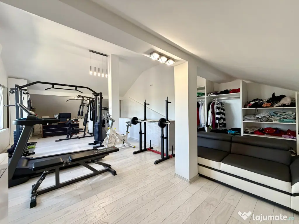 Duplex cu piscina si sala fitness, 4 camere, 113 mp utili - - Dumbravita (Timis)