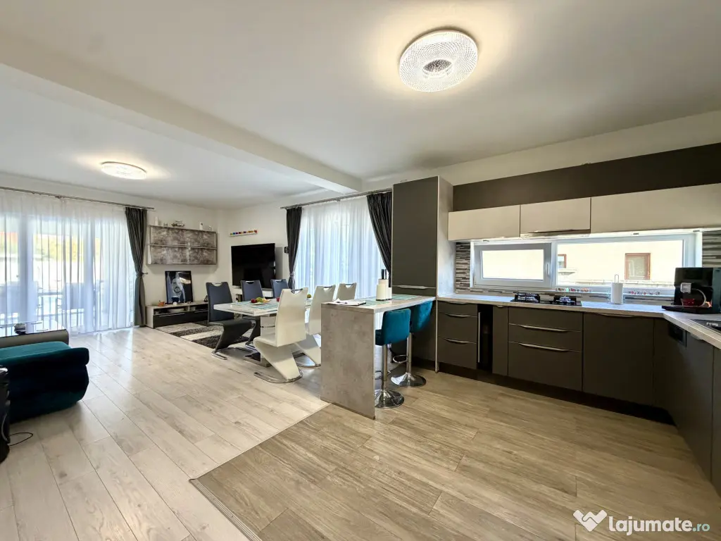 Duplex cu piscina si sala fitness, 4 camere, 113 mp utili - - Dumbravita (Timis)