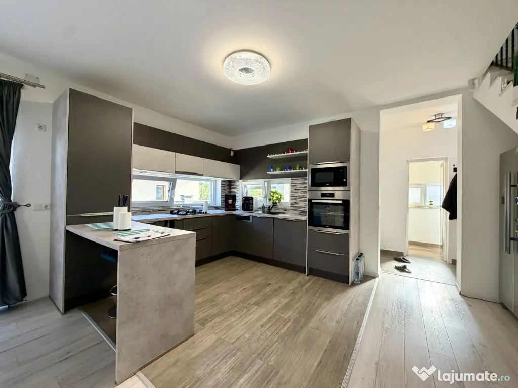 Duplex cu piscina si sala fitness, 4 camere, 113 mp utili - - Dumbravita (Timis)