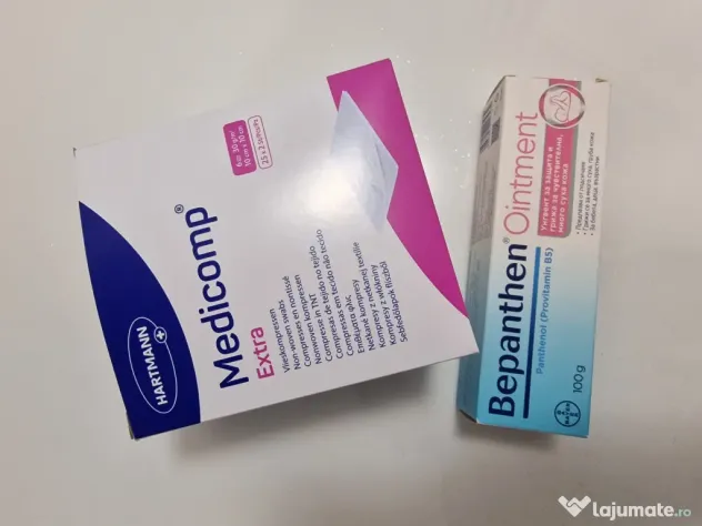 Set bepanten bebe + comprese sterile