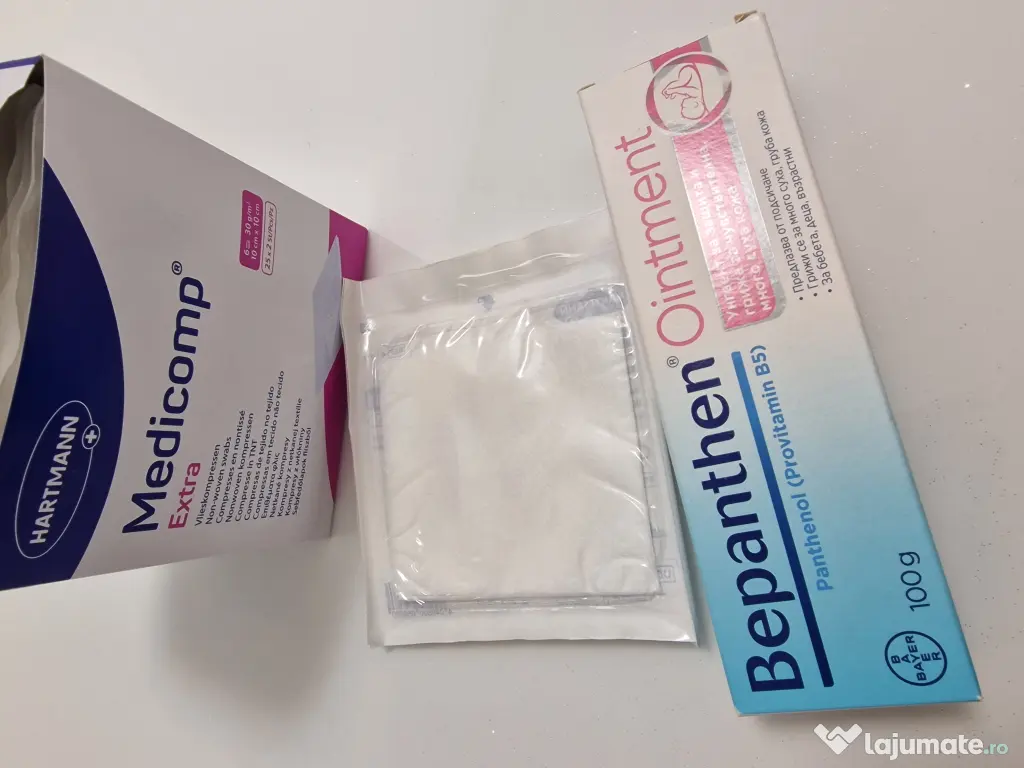 Set bepanten bebe + comprese sterile