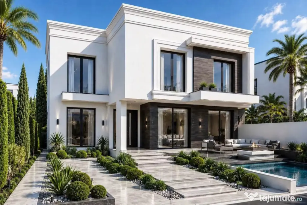 Vilă de lux în zona Selgros Craiova, teren 500 mp, parcare - Craiova (Dolj)