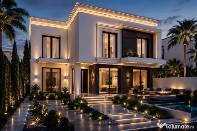 Vilă de lux în zona Selgros Craiova, teren 500 mp, parcare - Craiova (Dolj)