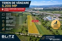 Teren extravilan , 5200 mp , investitie , zona centurii Sche 