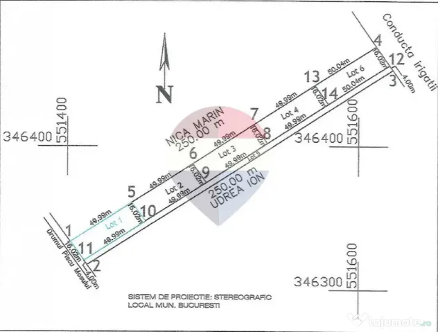 DE VANZARE Teren intravilan 5.000 mp – Sector 1, Piscu Moșului - Bucuresti (Bucuresti-Ilfov)