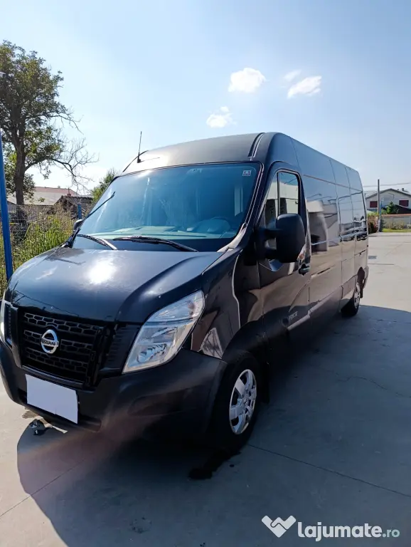 Nissan NV400 2.3 dCi 2014 – echipată curierat, rafturi incluse