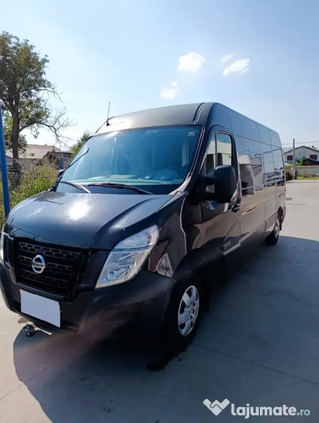 Nissan NV400 2.3 dCi 2014 – echipată curierat, rafturi incluse
